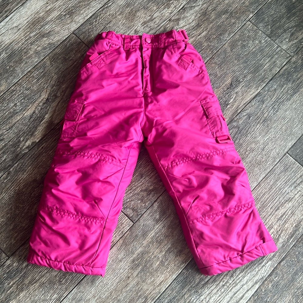 Rothschild Hot Pink Kids Snow Pants